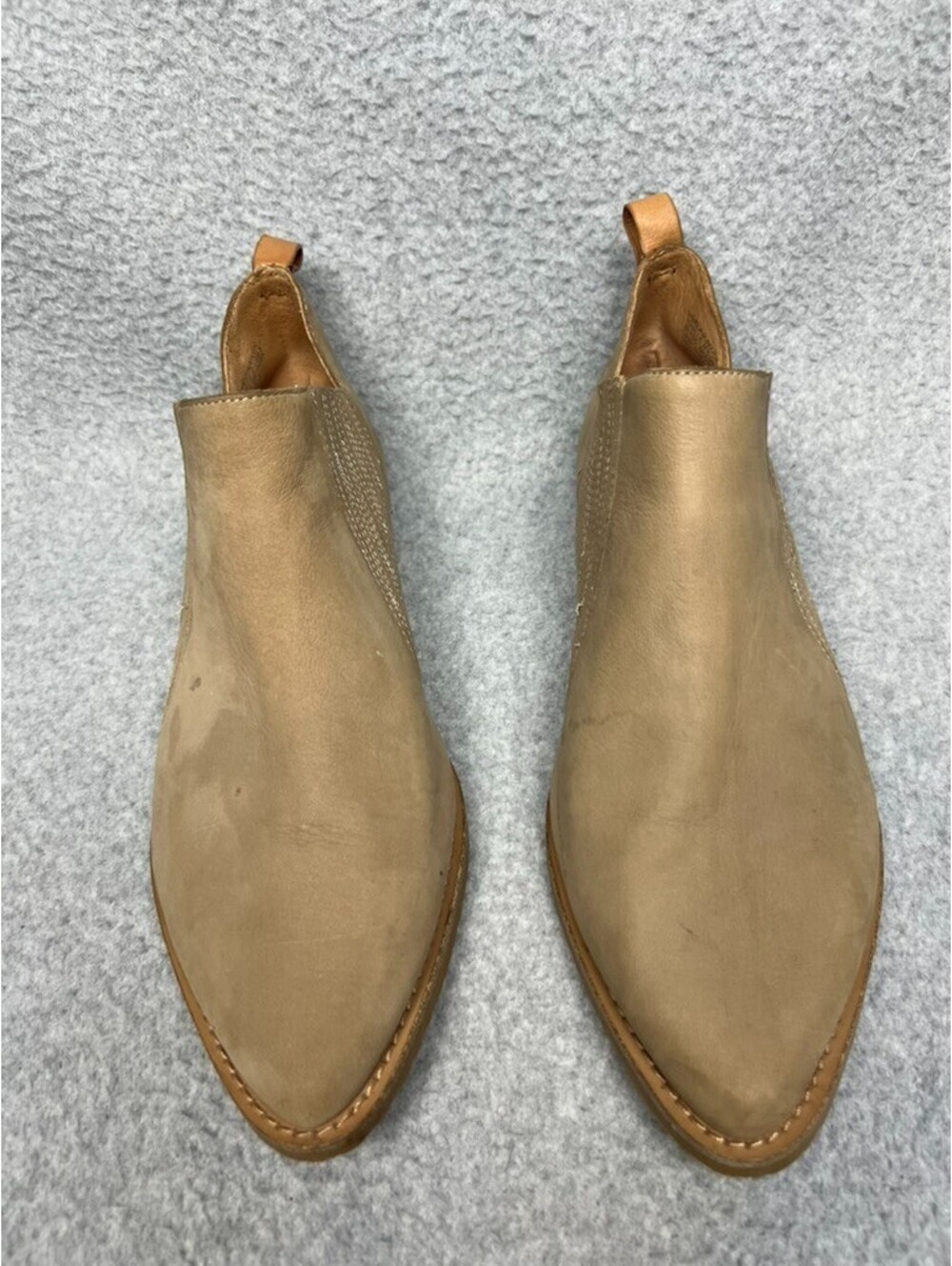 Gentle Souls Blyss Neptune Western Suede Low Ankle Booties 10 Classic Aesthetic